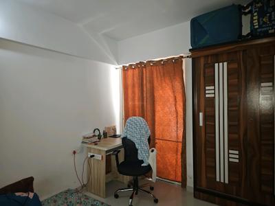 Bedroom Image of 980 Sq.ft 2 BHK Apartment / Flat for rent in Majestique Manhattan H Building, Wagholi Pune for Rs. 28500
