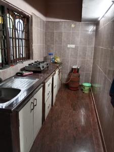 Kitchen Image of 1500 Sq.ft 1 BHK Apartment / Flat for rent in Merces Goa for Rs. 22000