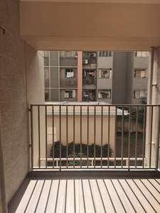 Balcony Image of 2000 Sq.ft 3 BHK Apartment / Flat for rent in Shaligram Plus, Chandlodia Ahmedabad for Rs. 30000