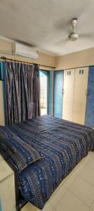 Bedroom Image of 1200 Sq.ft 2 BHK Apartment / Flat for rent in Sagar Darshan Towers, Nerul Navi Mumbai for Rs. 75000