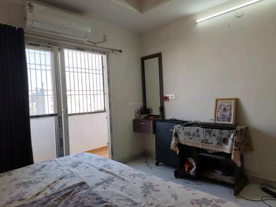 Bedroom Image of 1050 Sq.ft 2 BHK Apartment / Flat for rent in Serilingampally Hyderabad for Rs. 38000
