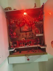 Pooja Room One Image of 1100 Sq.ft 2 BHK Villa for sale in Mirjapur Indore for Rs. 8800000