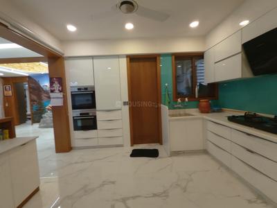 Kitchen Image of 3443 Sq.ft 4 BHK Apartment / Flat for sale in Serenity Lavish, Sola Ahmedabad for Rs. 35100000