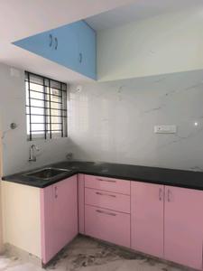 Kitchen Image of 553 Sq.ft 1 BHK Apartment / Flat for rent in Singasandra Bengaluru for Rs. 22000