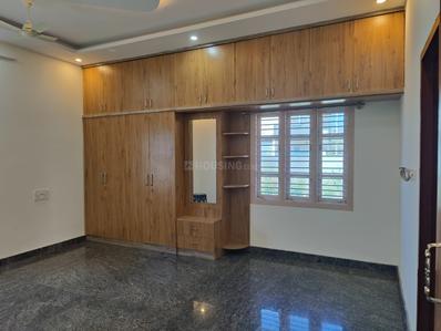 Bedroom Image of 1350 Sq.ft 2.5 BHK Builder Floor for rent in Sahakara Nagar Bengaluru for Rs. 40000