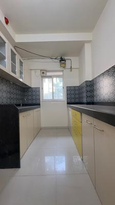 Kitchen Image of 500 Sq.ft 1 BHK Apartment / Flat for rent in Lodha Amara, Kolshet Thane for Rs. 26000