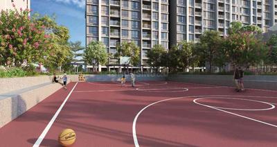 Image of 837 Sq.ft 2 BHK Apartment / Flat for sale in Amarnath Amora Tower, Charholi Budruk, Pune for Rs. 5500000