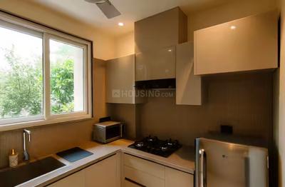 Kitchen Image of 2000 Sq.ft 3 BHK Apartment / Flat for rent in Taj Nagri Phase 2 Agra for Rs. 34000