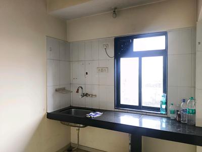 Kitchen Image of 650 Sq.ft 1 BHK Apartment / Flat for rent in Raunak City Sector II B7, Kalyan West Kalyan for Rs. 13999
