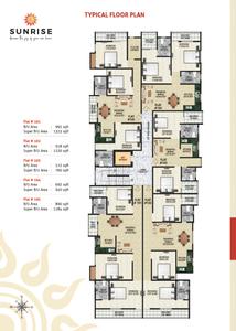 Image of 1323 Sq.ft 3 BHK Apartment / Flat for sale in Danapur - Khagaul Road, Patna for Rs. 7776500