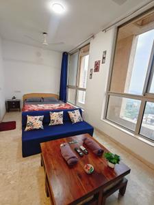 Hall Image of 400 Sq.ft 1 RK Studio for rent in Hiranandani Solitaire, Thane West Thane for Rs. 30000