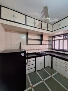 Kitchen Image of 585 Sq.ft 1 BHK Apartment / Flat for rent in Shanti Shreyas Ltd, Vashi Navi Mumbai for Rs. 44000