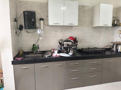 Kitchen Image of 1050 Sq.ft 2 BHK Apartment / Flat for sale in Ajmera Exotica, Wagholi Pune for Rs. 7500000