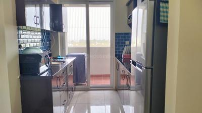Kitchen Image of 1460 Sq.ft 3 BHK Apartment / Flat for rent in UKN Belvedere By UKN Airport District Phase 1, Navarathna Agrahara Bengaluru for Rs. 60000
