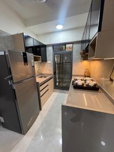 Kitchen Image of 1130 Sq.ft 3 BHK Apartment / Flat for sale in Tritonia Man Mandir, Bhayandar West Mira Bhayandar for Rs. 13500000