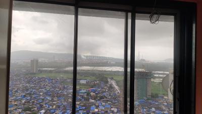 Balcony Image of 809 Sq.ft 2.5 BHK Apartment / Flat for sale in Neumec Shreeji Towers, Antop Hill Mumbai for Rs. 26500000