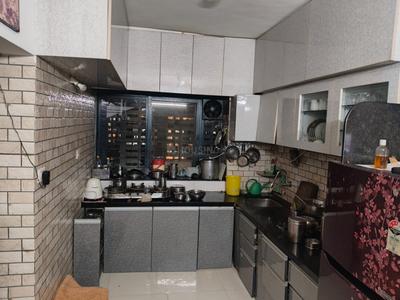 Kitchen Image of 1050 Sq.ft 2 BHK Apartment / Flat for rent in Kumar Pebble Park, Hadapsar Pune for Rs. 27000
