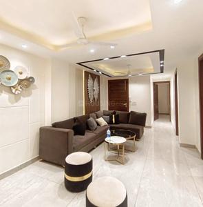 Hall Image of 1200 Sq.ft 3 BHK Builder Floor for rent in Rajouri Garden New Delhi for Rs. 55000