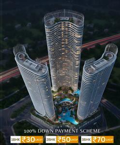 Image of 1200 Sq.ft 2 BHK Apartment / Flat for sale in Kharghar, Navi Mumbai for Rs. 4500000