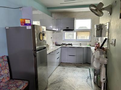 Kitchen Image of 1080 Sq.ft 3 BHK Apartment / Flat for sale in Nangloi New Delhi for Rs. 7000000