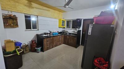 Kitchen Image of 1050 Sq.ft 2 BHK Apartment / Flat for sale in Suyog Nisarg, Wagholi Pune for Rs. 7500000