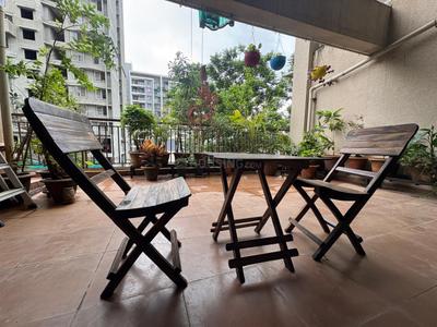 Balcony Image of 1350 Sq.ft 2 BHK Apartment / Flat for sale in Sai Sarisha, Punawale Pune for Rs. 8800000