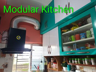 Kitchen Image of 861 Sq.ft 2 BHK Apartment / Flat for sale in Debalaya Apartment, Belghoria Kolkata for Rs. 2900000