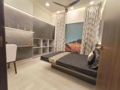 Bedroom Image of 945 Sq.ft 2 BHK Apartment / Flat for sale in Hiranandani Everland, Hinjawadi Pune for Rs. 7345000