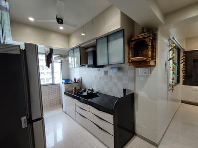 Kitchen Image of 600 Sq.ft 1 BHK Apartment / Flat for rent in V Uptown, Ravet Pune for Rs. 25000