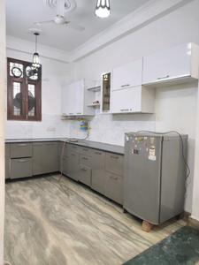 Kitchen Image of 1000 Sq.ft 2 BHK Builder Floor for rent in Chhattarpur New Delhi for Rs. 27000