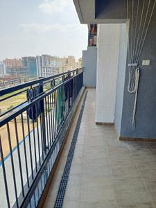 Balcony Image of 1370 Sq.ft 3 BHK Apartment / Flat for rent in Jhamtani Ace Abode, Ravet Pune for Rs. 28000