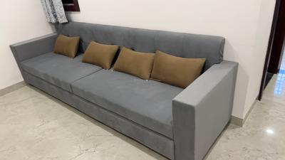 Living Room Image of 700 Sq.ft 1 BHK Apartment / Flat for rent in Mahalakshmi Nagar Indore for Rs. 19999