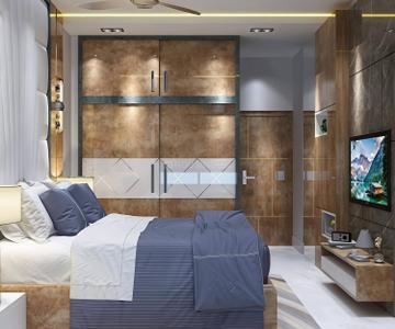 Bedroom Image of 2550 Sq.ft 4 BHK Apartment / Flat for sale in Pandit Dharmesh, Shivaji Nagar Pune for Rs. 44200000