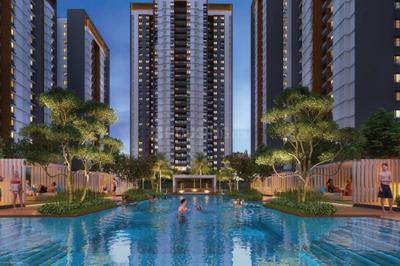 Image of 1010 Sq.ft 2 BHK Apartment / Flat for sale in Gini Vivante, Kiwale, Pune for Rs. 6800000