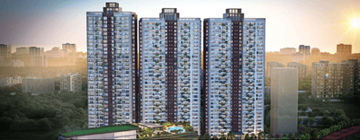 Image of 965 Sq.ft 2 BHK Apartment / Flat for sale in Austin Yana, Tathawade, Pune for Rs. 8500000