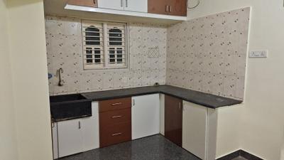 Kitchen Image of 800 Sq.ft 2 BHK Independent House for rent in K R Puram Bengaluru for Rs. 14500
