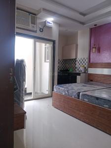 Bedroom Image of 600 Sq.ft 1 RK Independent House for rent in Sector 17 Gurgaon for Rs. 21600