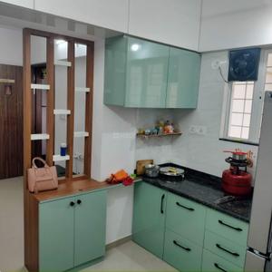 Kitchen Image of 1024 Sq.ft 1 BHK Apartment / Flat for rent in Sukhwani Skylines, Wakad Pune for Rs. 28500