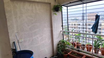 Balcony Image of 618 Sq.ft 2 BHK Apartment / Flat for rent in Chakan Pune for Rs. 10000