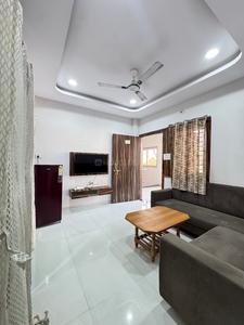 Hall Image of 850 Sq.ft 1 BHK Independent House for rent in Mahalakshmi Nagar Indore for Rs. 18000
