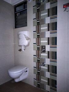 Common Bathroom Image of 1100 Sq.ft 2 BHK Apartment / Flat for sale in Omkara Pride Phase 1, Taloja Navi Mumbai for Rs. 5800000