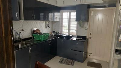 Kitchen Image of 1200 Sq.ft 2 BHK Apartment / Flat for rent in Kasturi Nagar Bengaluru for Rs. 46000