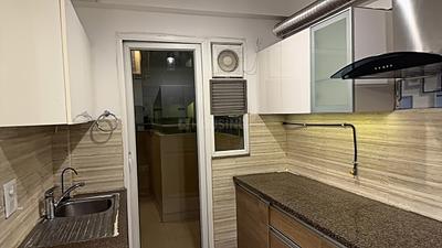 Kitchen Image of 1350 Sq.ft 3 BHK Apartment / Flat for rent in ABA Cleo County, Sector 121 Noida for Rs. 53000