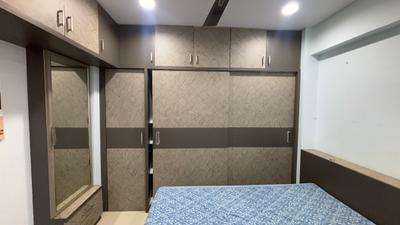 Bedroom Image of 630 Sq.ft 1 BHK Apartment / Flat for sale in Savvy Studioz, Gota Ahmedabad for Rs. 4000000
