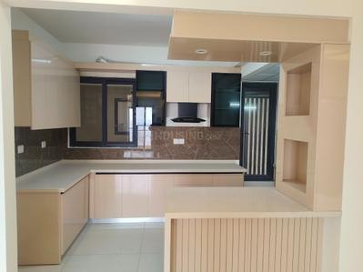Kitchen Image of 1450 Sq.ft 3 BHK Apartment / Flat for rent in Purva Atmosphere, R.K. Hegde Nagar Bengaluru for Rs. 68000
