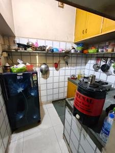 Kitchen Image of 900 Sq.ft 1 BHK Villa for rent in Makarba Ahmedabad for Rs. 18500