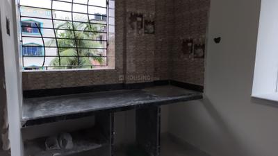Kitchen Image of 450 Sq.ft 1 BHK Apartment / Flat for sale in Paschim Putiary Kolkata for Rs. 1700000