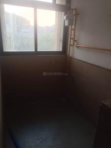 Kitchen Image of 800 Sq.ft 1 BHK Apartment / Flat for rent in Ghuma Ahmedabad for Rs. 16500