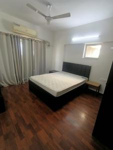Bedroom Image of 1850 Sq.ft 3 BHK Apartment / Flat for rent in Adani The Meadows, Shantigram Ahmedabad for Rs. 45000
