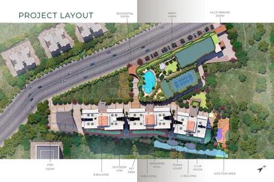 Image of 1400 Sq.ft 3 BHK Apartment / Flat for sale in Austin Yana, Tathawade, Pune for Rs. 10000000